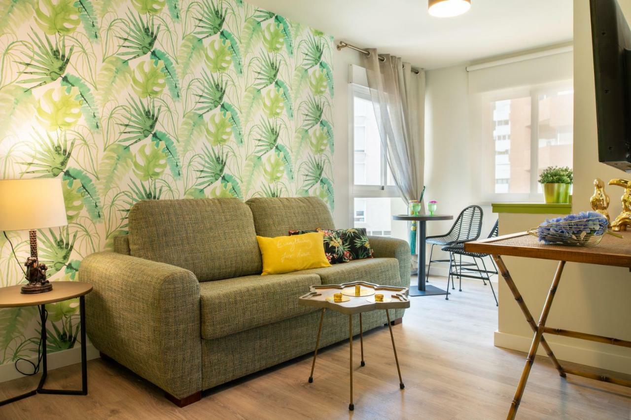 Malagueta Malibu Appartement Málaga Buitenkant foto