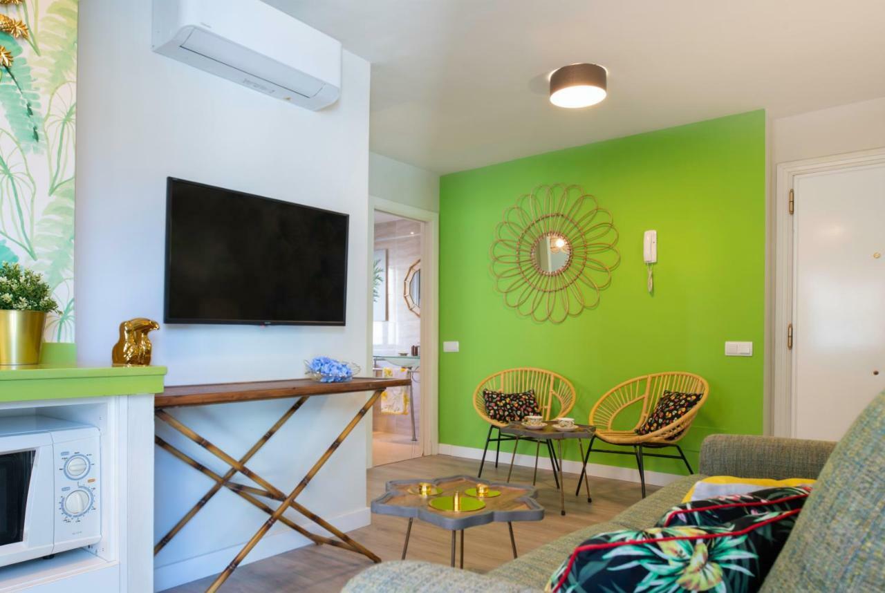 Malagueta Malibu Appartement Málaga Buitenkant foto
